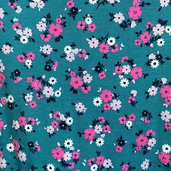 Floral Long Sleeve Onesie - Picture 2 of 4